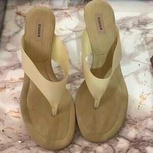 Yeezy Season 8 Neoprene Thong Sandal Heels